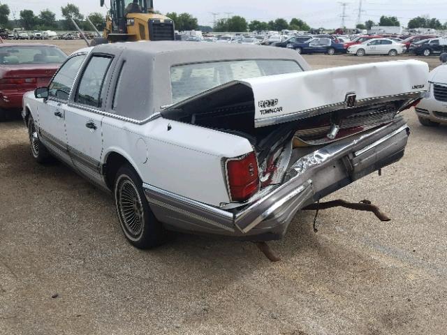 1LNCM82F2LY752057 - 1990 LINCOLN TOWN CAR S WHITE photo 3