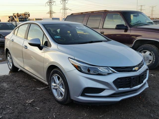 1G1BE5SM9H7279791 - 2017 CHEVROLET CRUZE LT SILVER photo 1