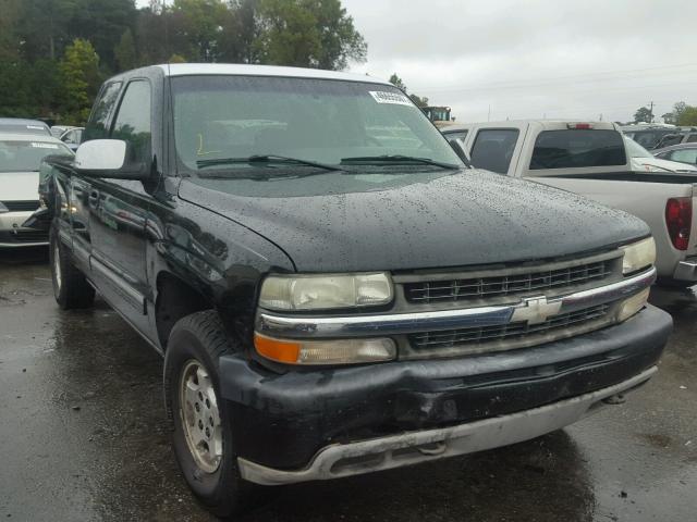 2GCEK19T8Y1144642 - 2000 CHEVROLET SILVERADO BLACK photo 1