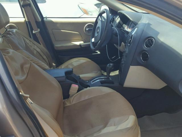 2G2WR554571204384 - 2007 PONTIAC GRAND PRIX GOLD photo 5