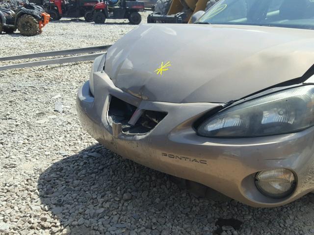 2G2WR554571204384 - 2007 PONTIAC GRAND PRIX GOLD photo 9
