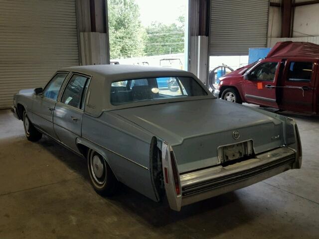 6B69S8Q302304 - 1978 CADILLAC FLEETWOO BLUE photo 3