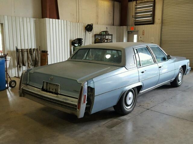 6B69S8Q302304 - 1978 CADILLAC FLEETWOO BLUE photo 4