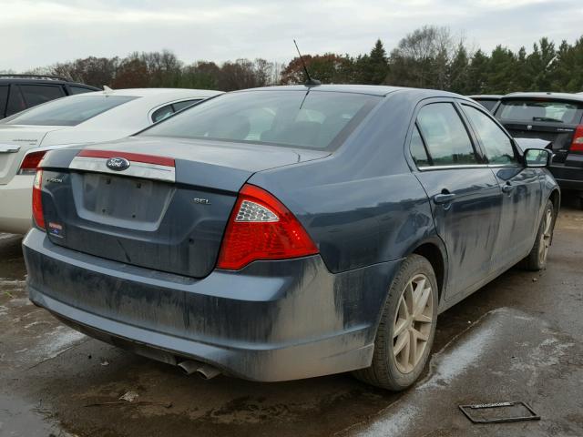 3FAHP0JA7CR249069 - 2012 FORD FUSION GREEN photo 4