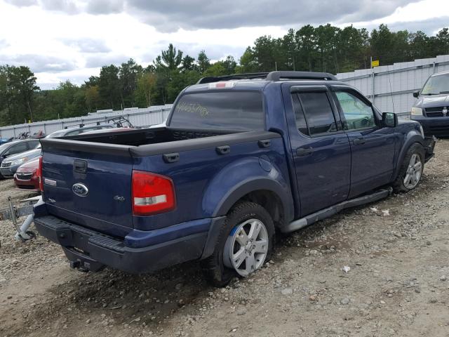 1FMEU51K37UA07157 - 2007 FORD EXPLORER S BLUE photo 4