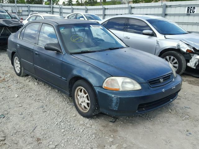 JHMEJ6577VS007517 - 1997 HONDA CIVIC GREEN photo 1