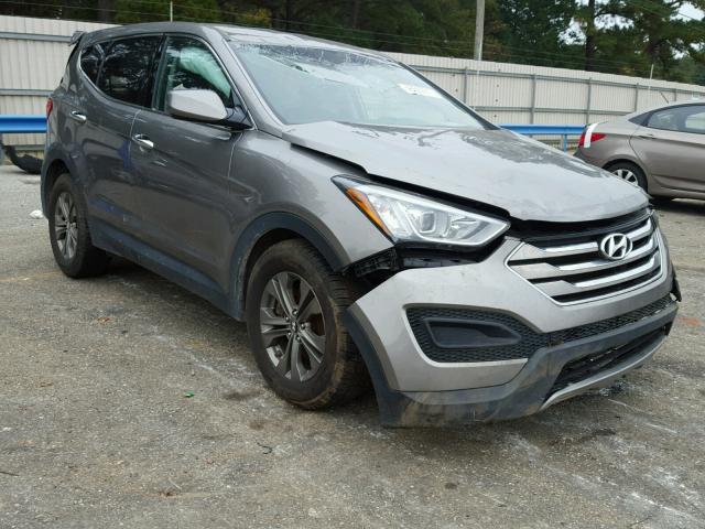 5XYZT3LB3EG127193 - 2014 HYUNDAI SANTA FE S GRAY photo 1