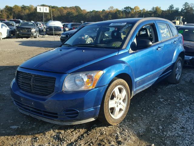 1B3HB48A29D223925 - 2009 DODGE CALIBER SX BLUE photo 2