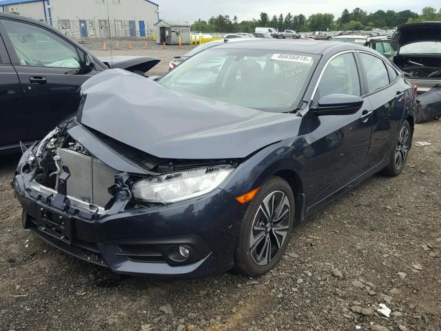 2HGFC1F73HH656200 - 2017 HONDA CIVIC EXL 黑色 照片 2