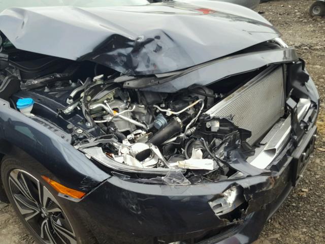 2HGFC1F73HH656200 - 2017 HONDA CIVIC EXL 黑色 照片 9