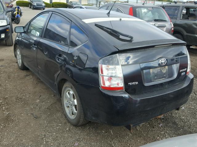 JTDKB20UX40092998 - 2004 TOYOTA PRIUS BLACK photo 3