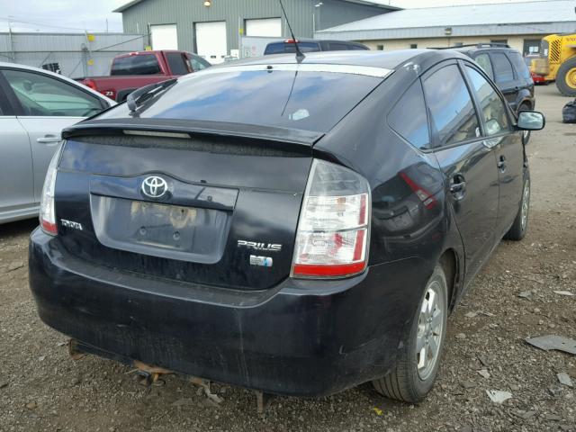 JTDKB20UX40092998 - 2004 TOYOTA PRIUS BLACK photo 4