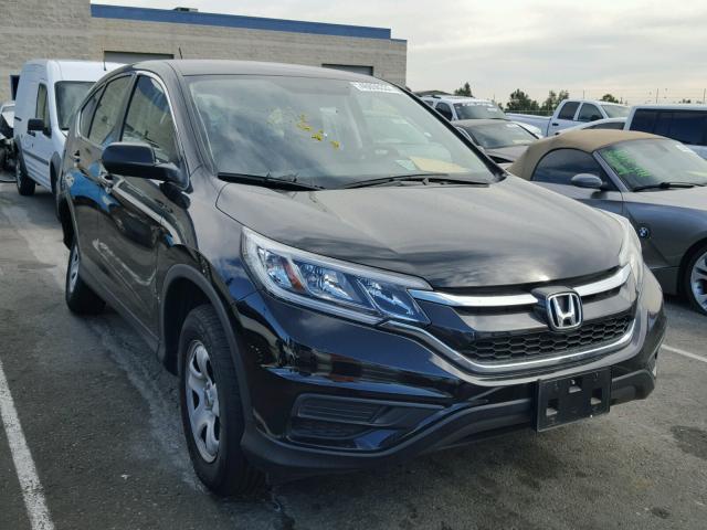 3CZRM3H31GG700542 - 2016 HONDA CR-V LX BLACK photo 1