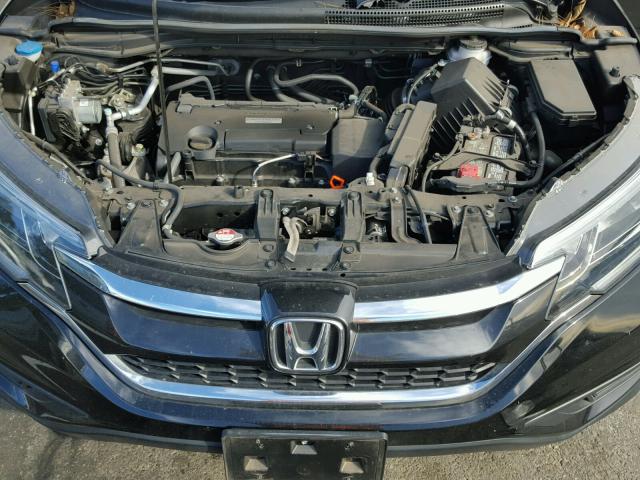 3CZRM3H31GG700542 - 2016 HONDA CR-V LX BLACK photo 7