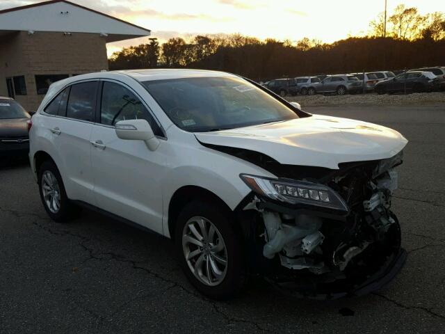 5J8TB4H58HL010916 - 2017 ACURA RDX TECHNO WHITE photo 1