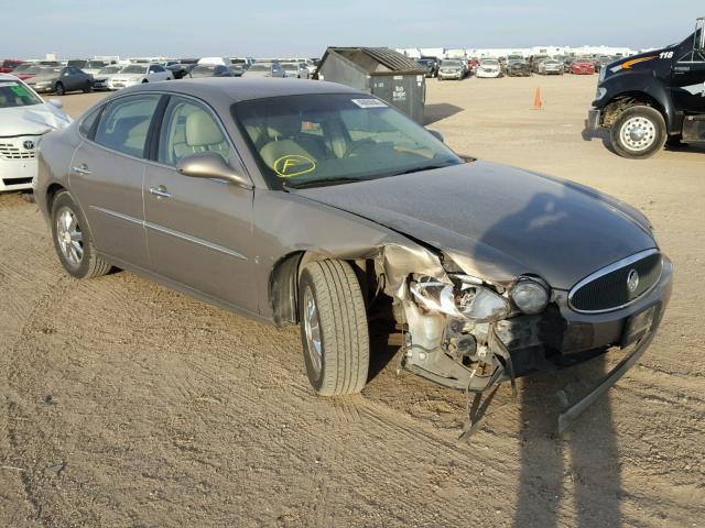 2G4WD582761312519 - 2006 BUICK LACROSSE C BEIGE photo 1