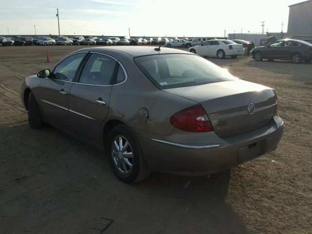 2G4WD582761312519 - 2006 BUICK LACROSSE C BEIGE photo 3
