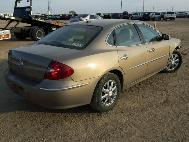 2G4WD582761312519 - 2006 BUICK LACROSSE C BEIGE photo 4