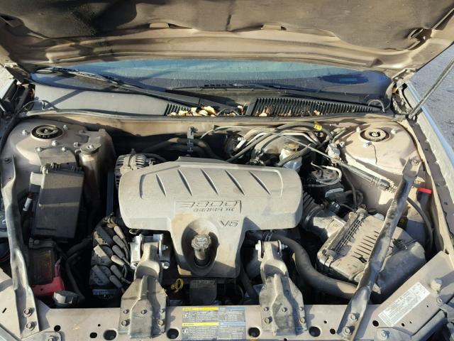 2G4WD582761312519 - 2006 BUICK LACROSSE C BEIGE photo 7