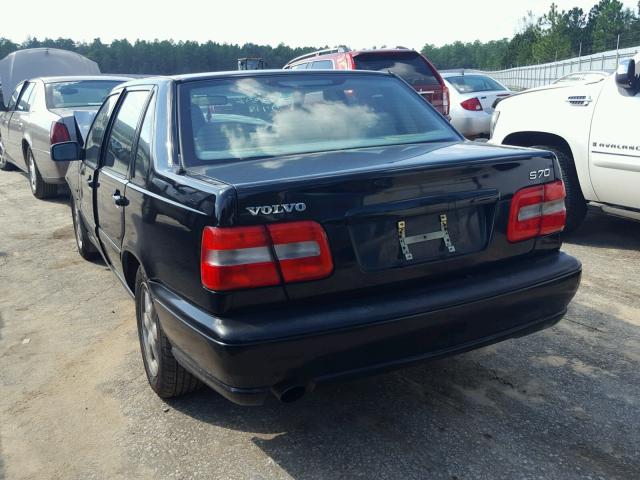 YV1LS5570W1482718 - 1998 VOLVO S70 BLACK photo 3