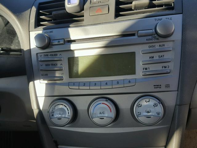 4T4BF3EK3AR017261 - 2010 TOYOTA CAMRY BASE GOLD photo 9