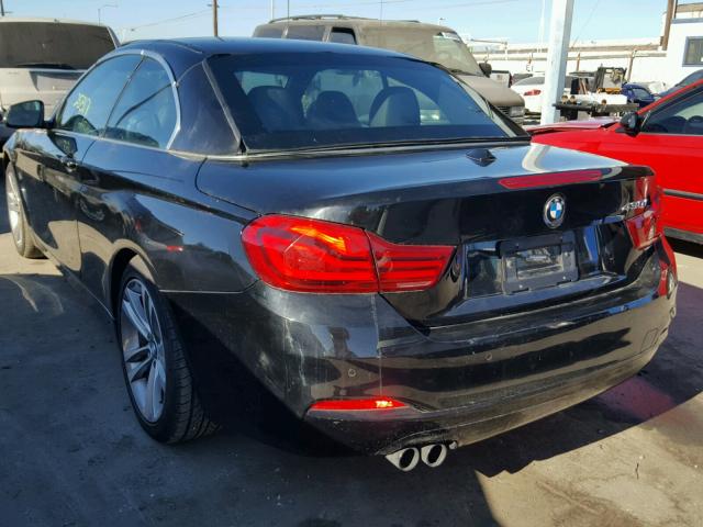 WBA4Z1C56JEC60170 - 2018 BMW 430I BLACK photo 3