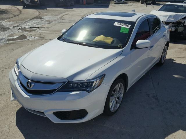 19UDE2F30HA011524 - 2017 ACURA ILX BASE WHITE photo 2