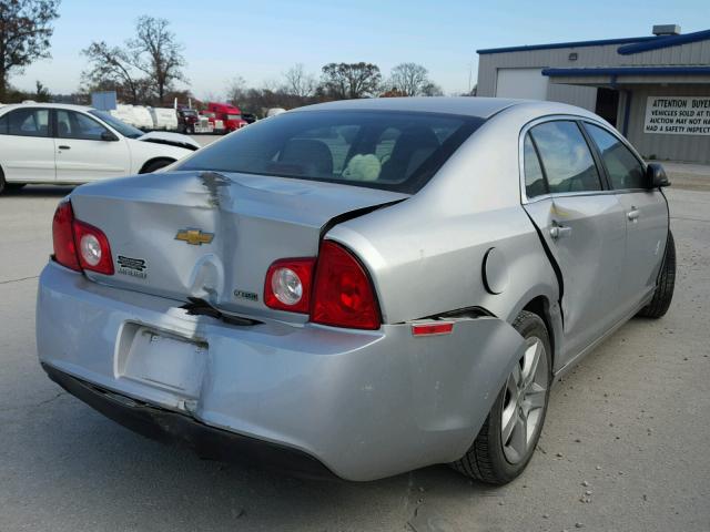 1G1ZA5EU2BF366533 - 2011 CHEVROLET MALIBU LS SILVER photo 4