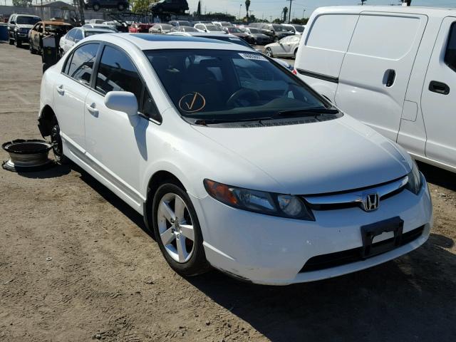 1HGFA16837L055367 - 2007 HONDA CIVIC WHITE photo 1