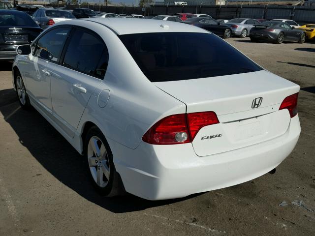 1HGFA16837L055367 - 2007 HONDA CIVIC WHITE photo 3