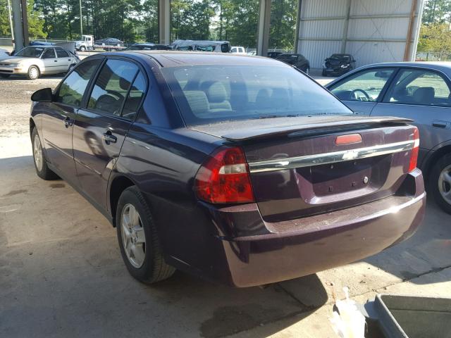 1G1ZT54804F111722 - 2004 CHEVROLET MALIBU LS PURPLE photo 3