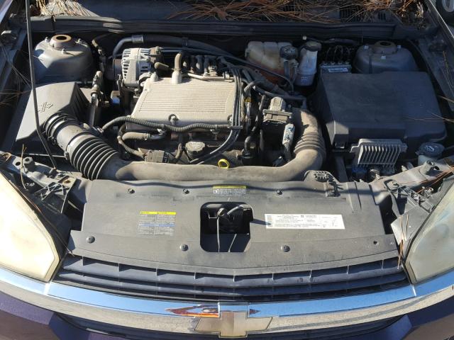 1G1ZT54804F111722 - 2004 CHEVROLET MALIBU LS PURPLE photo 7