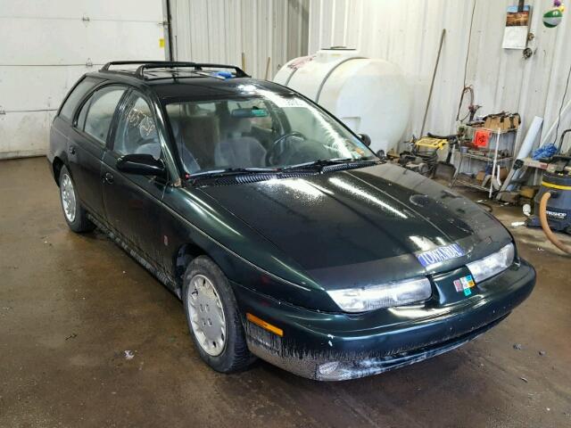 1G8ZK8276VZ407151 - 1997 SATURN SW2 GREEN photo 1