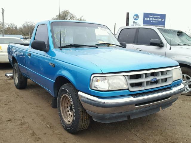 1FTCR10X8RPB04746 - 1994 FORD RANGER BLUE photo 1