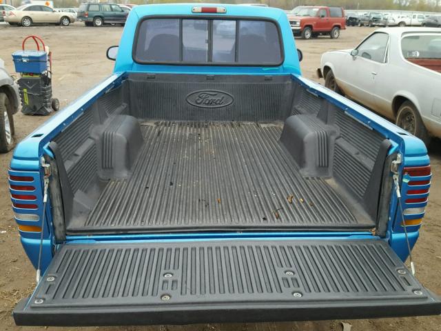 1FTCR10X8RPB04746 - 1994 FORD RANGER BLUE photo 6