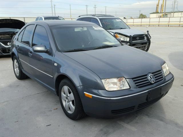 3VWSK69M24M008516 - 2004 VOLKSWAGEN JETTA GLS GRAY photo 1