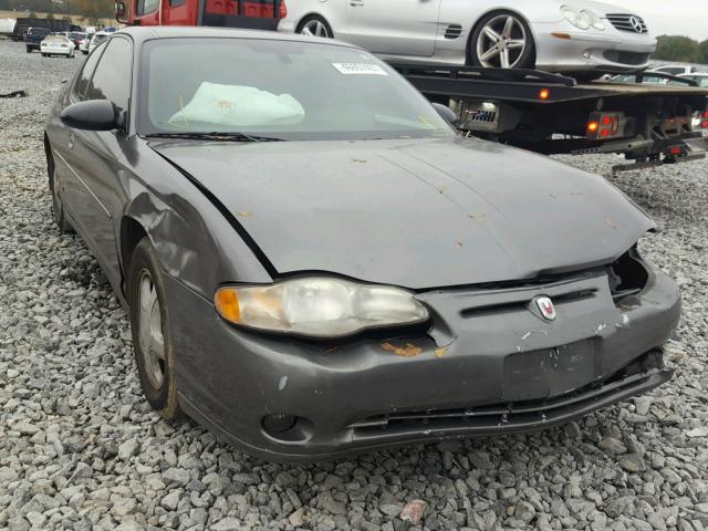 2G1WX12K649210343 - 2004 CHEVROLET MONTE CARL CHARCOAL photo 1