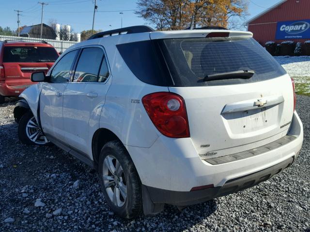 2CNFLCEW2A6212726 - 2010 CHEVROLET EQUINOX LS WHITE photo 3