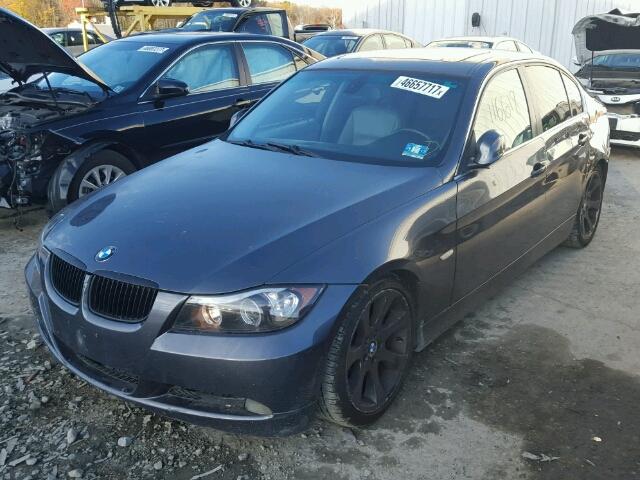 WBAVB33536PS17936 - 2006 BMW 330 CHARCOAL photo 2