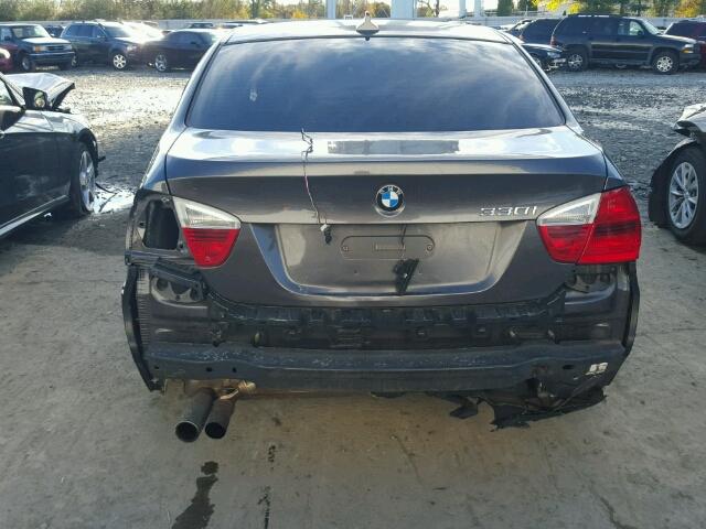 WBAVB33536PS17936 - 2006 BMW 330 CHARCOAL photo 9