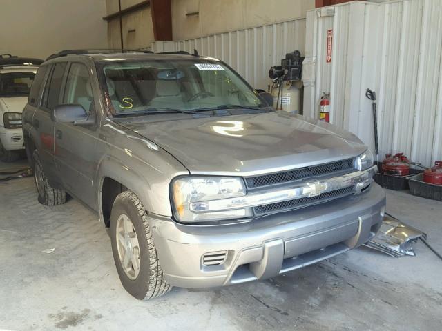 1GNDS13S962246614 - 2006 CHEVROLET TRAILBLAZE GRAY photo 1