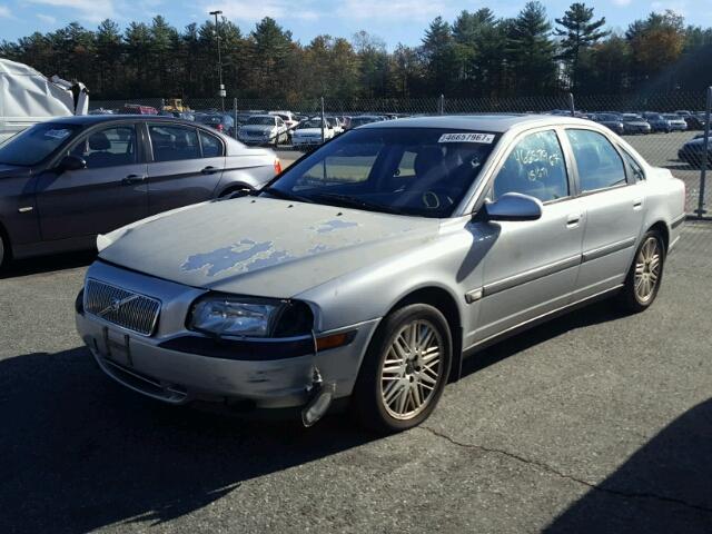 YV1TS92D421250280 - 2002 VOLVO S80 GRAY photo 2