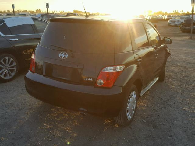 JTKKT624060162568 - 2006 TOYOTA SCION XA BLACK photo 4