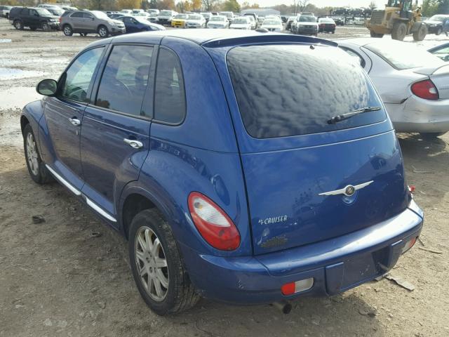 3A4GY5F97AT218249 - 2010 CHRYSLER PT CRUISER BLUE photo 3