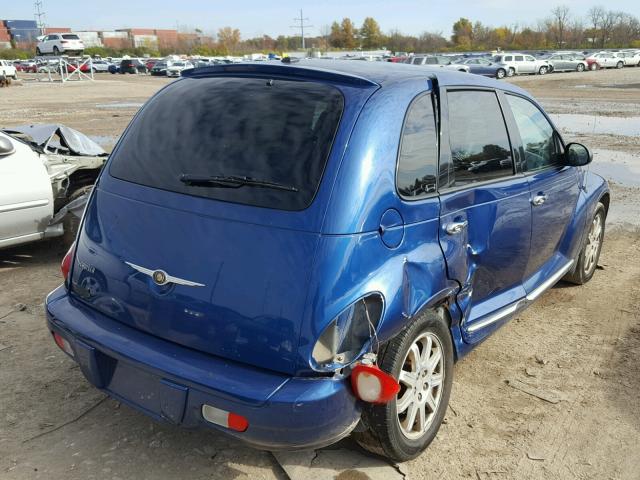 3A4GY5F97AT218249 - 2010 CHRYSLER PT CRUISER BLUE photo 4