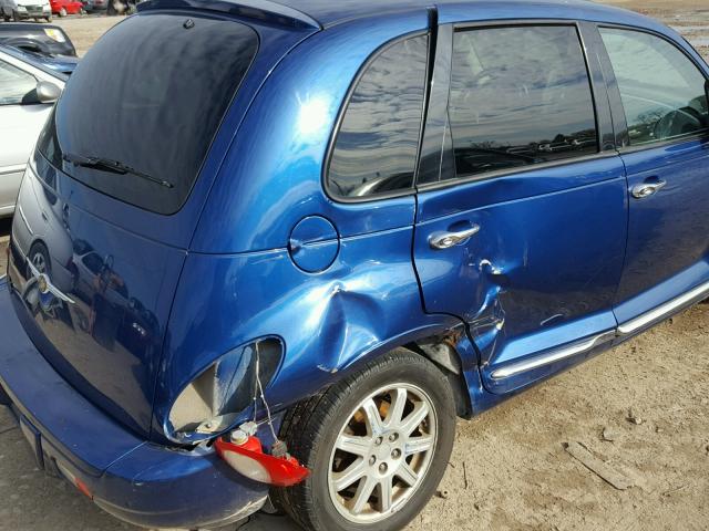 3A4GY5F97AT218249 - 2010 CHRYSLER PT CRUISER BLUE photo 9