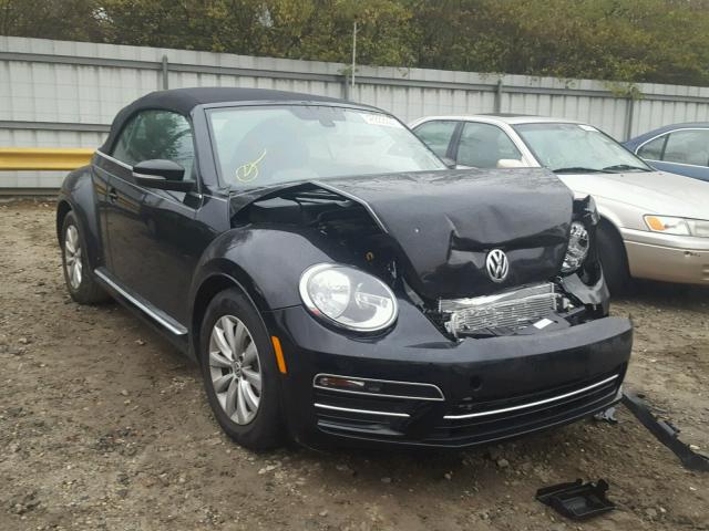 3VW517AT3HM822835 - 2017 VOLKSWAGEN BEETLE S/S 黑色 照片 1