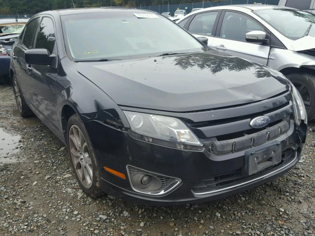 3FAHP0JG7AR235027 - 2010 FORD FUSION SEL BLACK photo 1