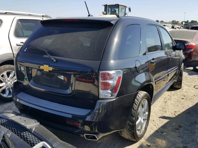 2CNDL937X86064390 - 2008 CHEVROLET EQUINOX SP BLACK photo 4