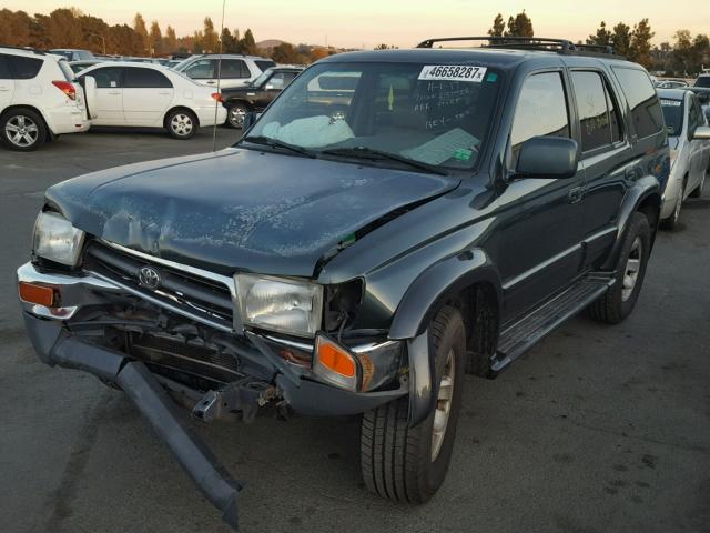 JT3GN87R0V0053103 - 1997 TOYOTA 4RUNNER LI GREEN photo 2